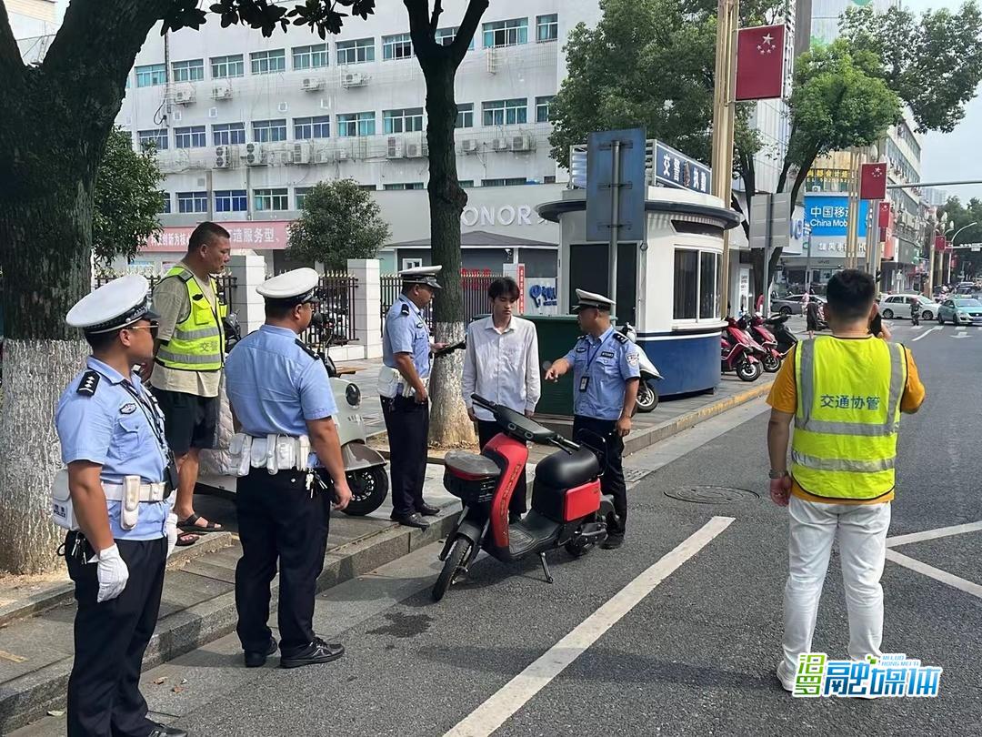 “夏季行动”见成效，汨罗交警迄今共查处各类重点交通违法1295起