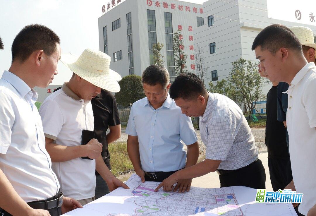 林恒求到高新区调研企业生产经营和基础设施配套建设情况