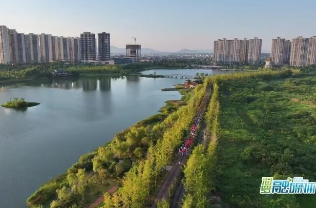 【学习强国】区县新闻丨汨罗市：全民健身日  跑出精气神