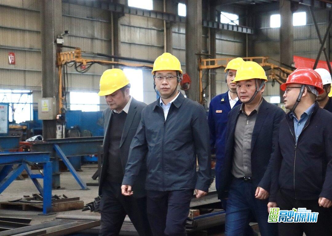叶罡督导湖南工程机械配套产业园安全生产工作
