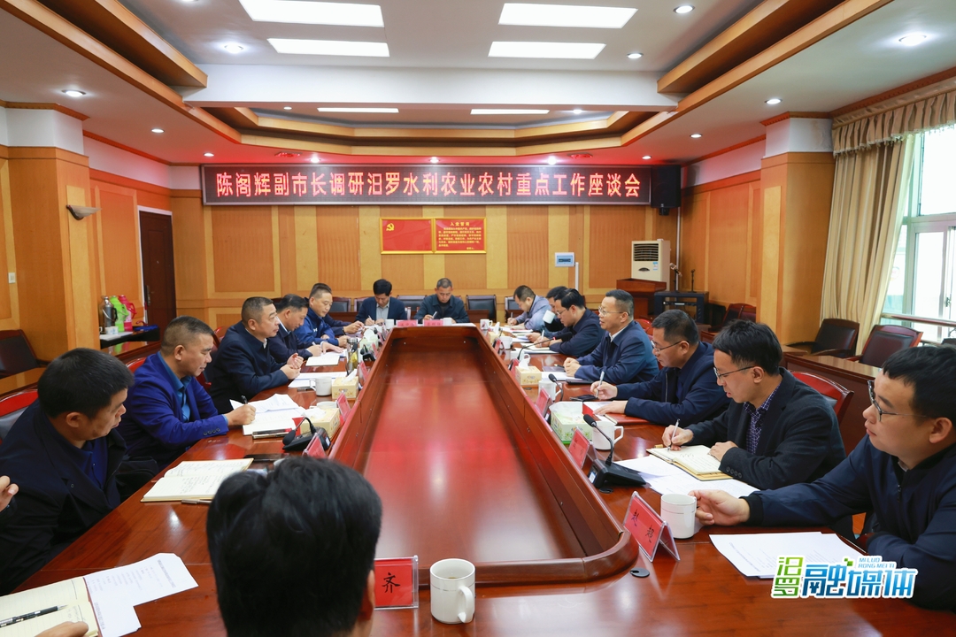 岳阳市副市长陈阁辉来汨罗调研