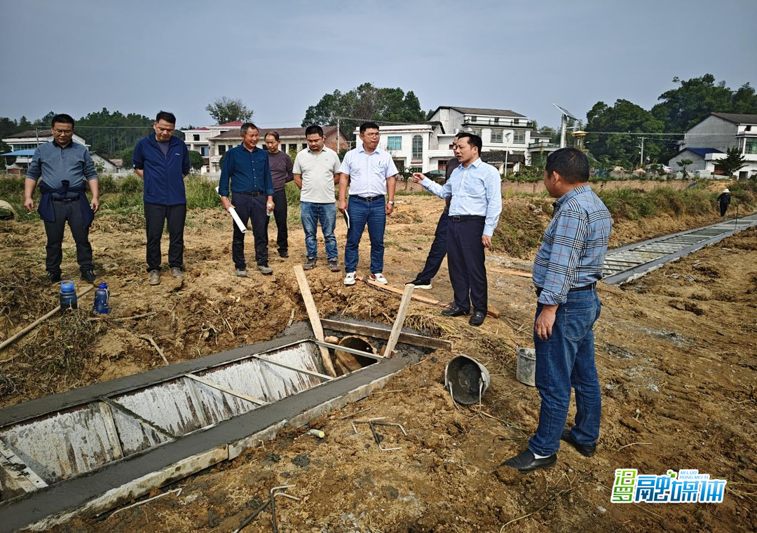 汨罗市满负荷推进高标准农田建设