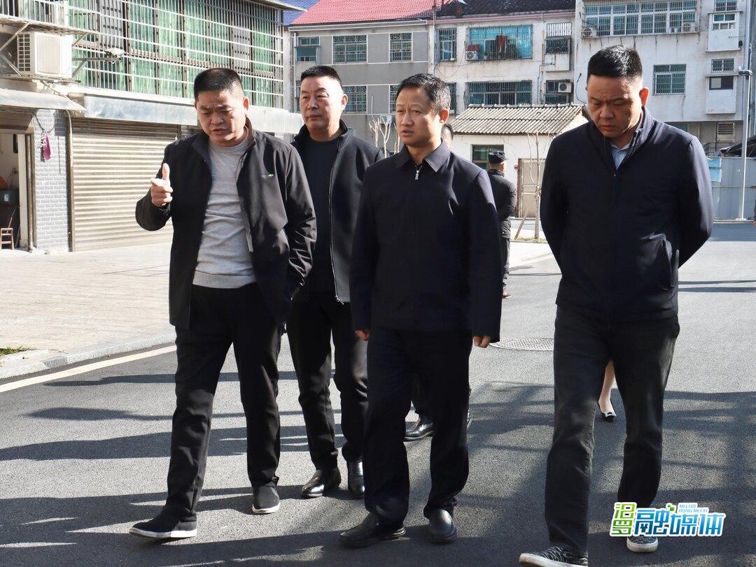 林恒求到龙舟社区调研指导文明创建工作 