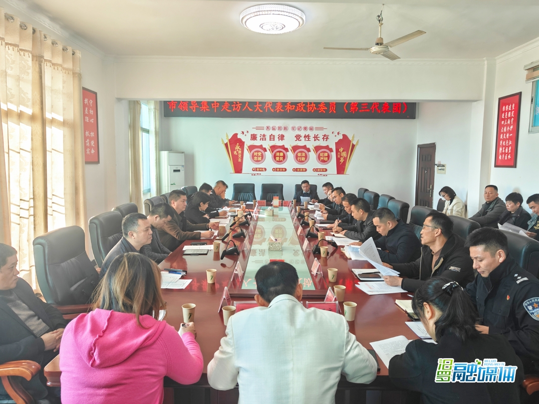 市领导集中走访汨罗镇、古培镇人大代表政协委员