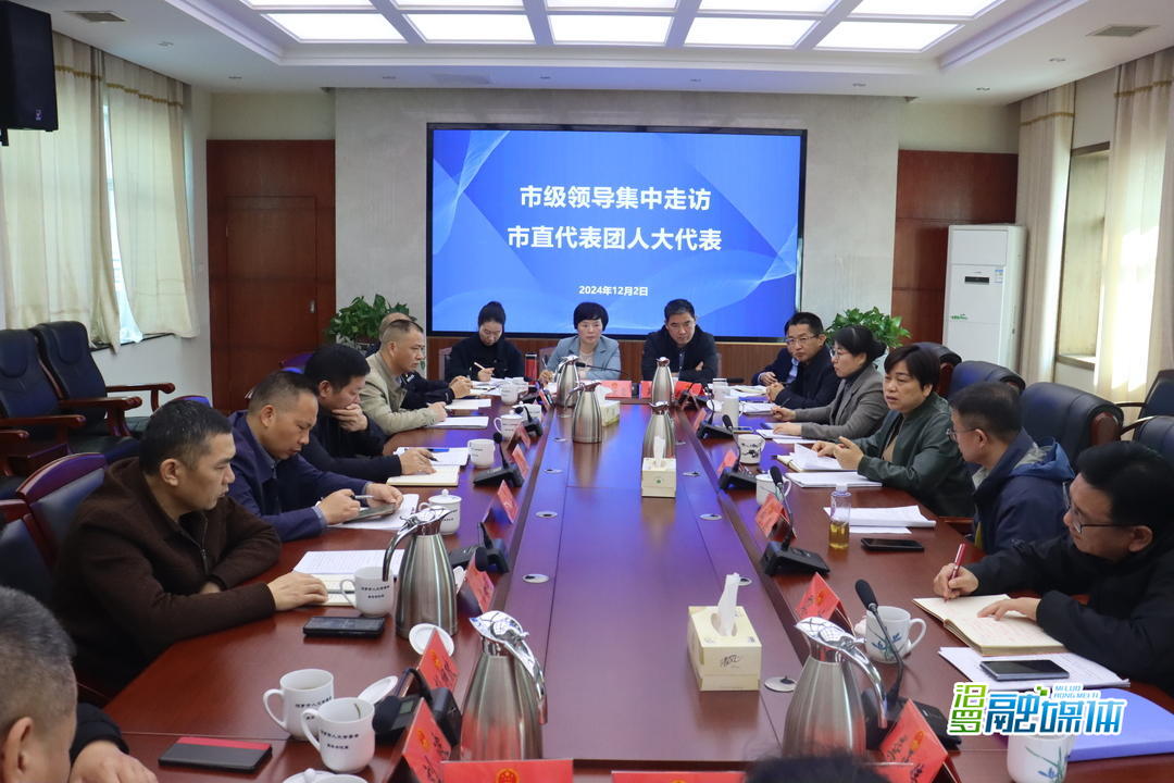 王敏求走访市直代表团人大代表