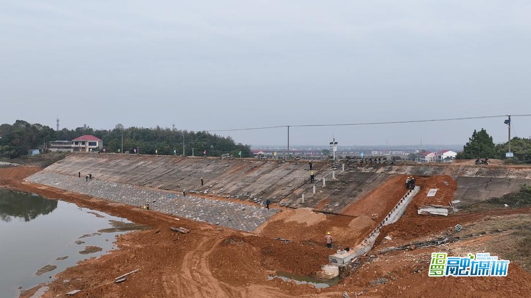 罗江镇：15座小型水库除险加固工程建设如火如荼