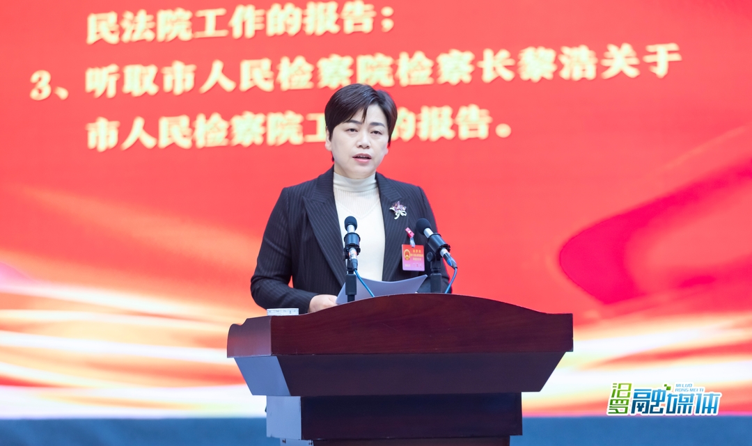 聚焦两会丨王敏求作市人大常委会工作报告