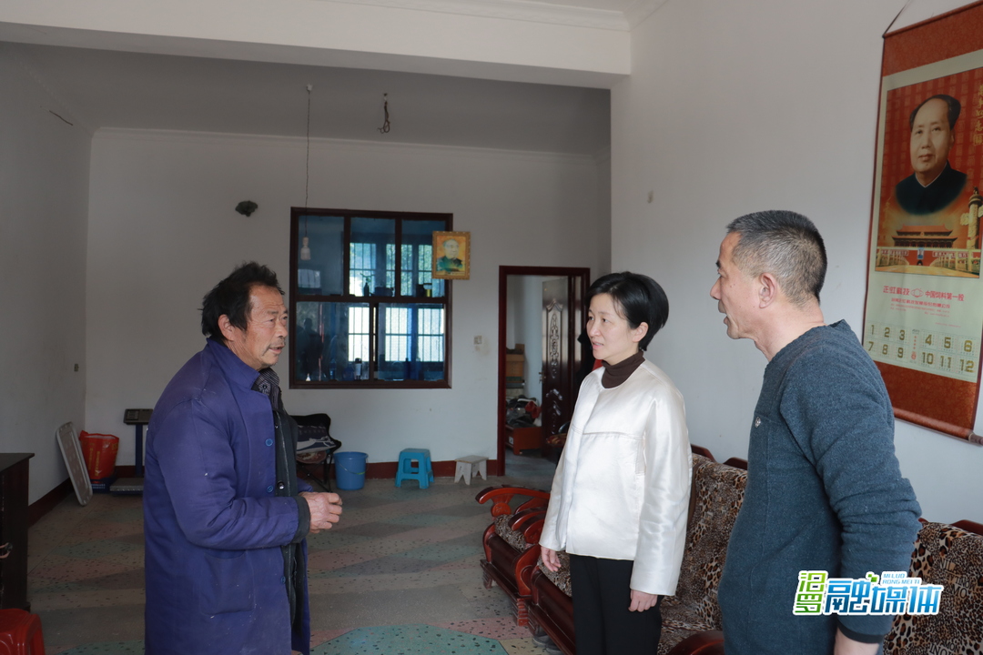 任娜走访慰问困难退役军人、困难群众及职工