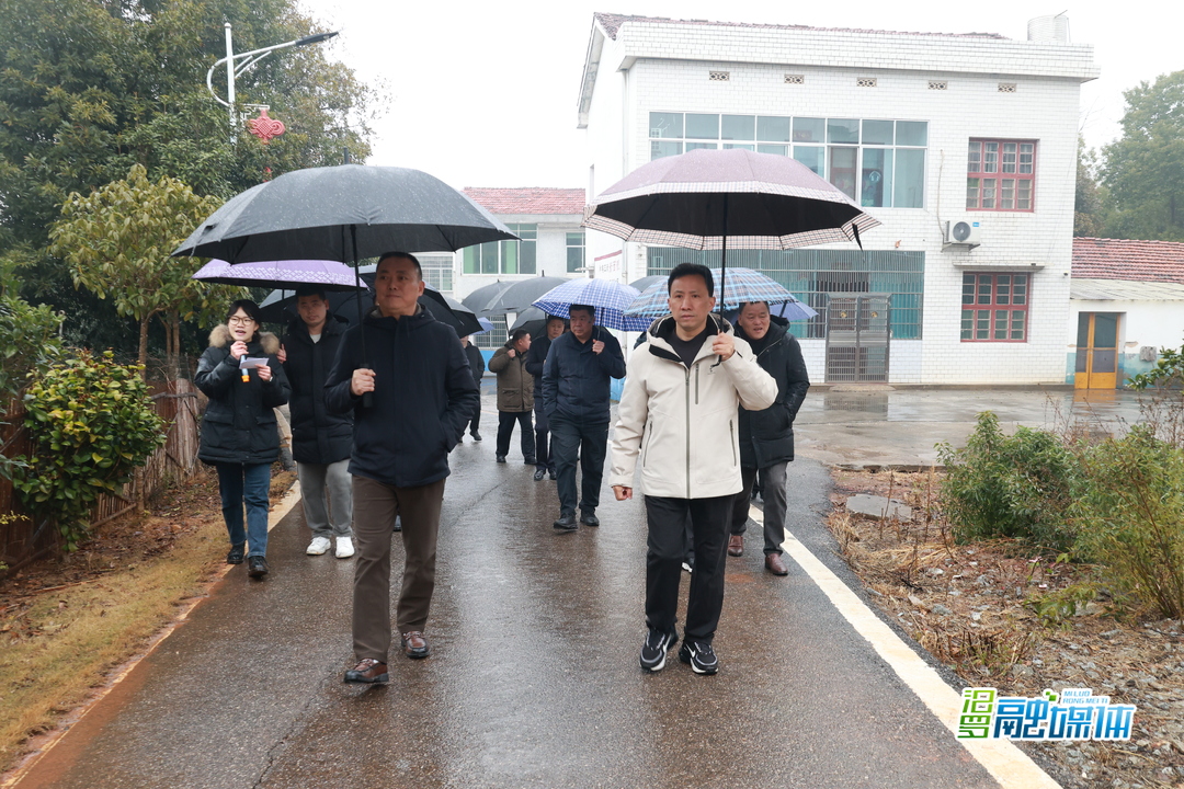 岳阳楼区副区长李德君带队来汨罗考察交流农村人居环境整治工作