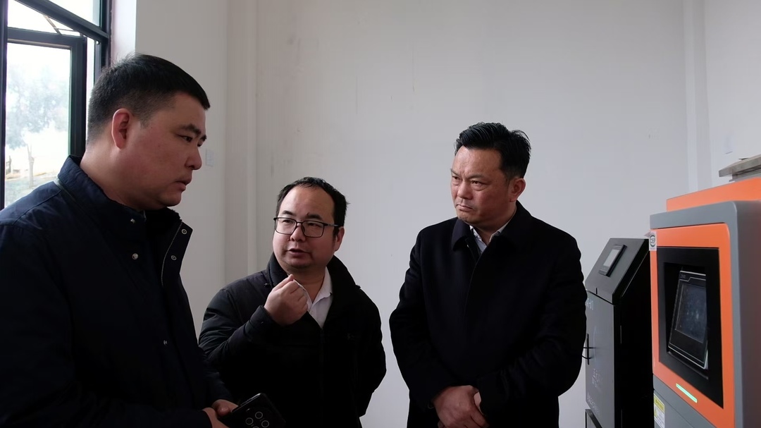 省生态环境厅来汨罗循环经济产业园调研指导