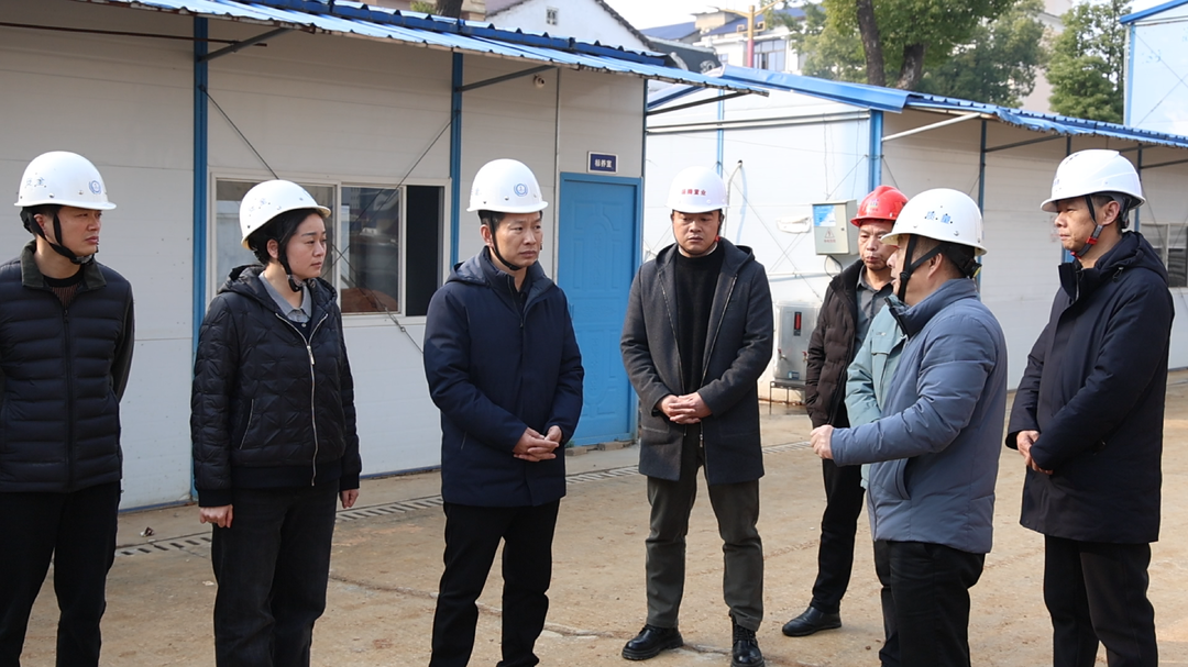 曹陶带队督导检查住建领域安全生产工作