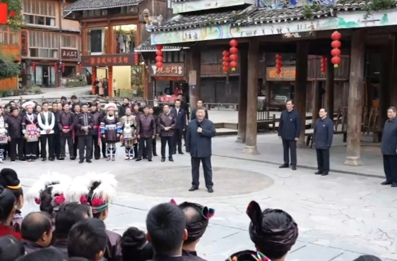 独家视频丨习近平在贵州黔东南州考察调研