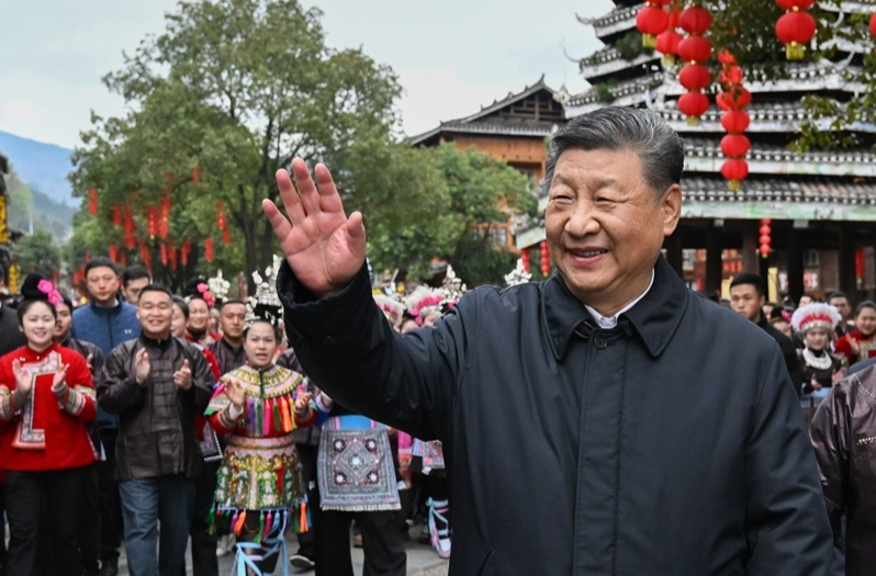 乡亲们唱给总书记的这首歌是什么歌？