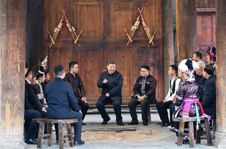 一见·从侗寨里的这一幕，感受不变的人民情怀