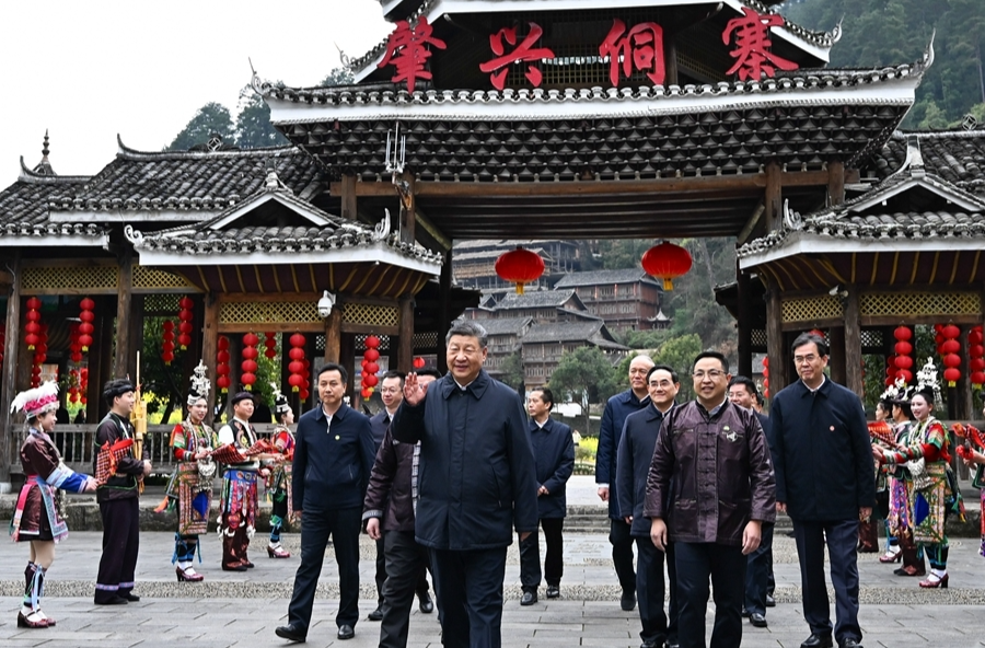 踏访贵州乡村 总书记指引文旅体融合发展方向