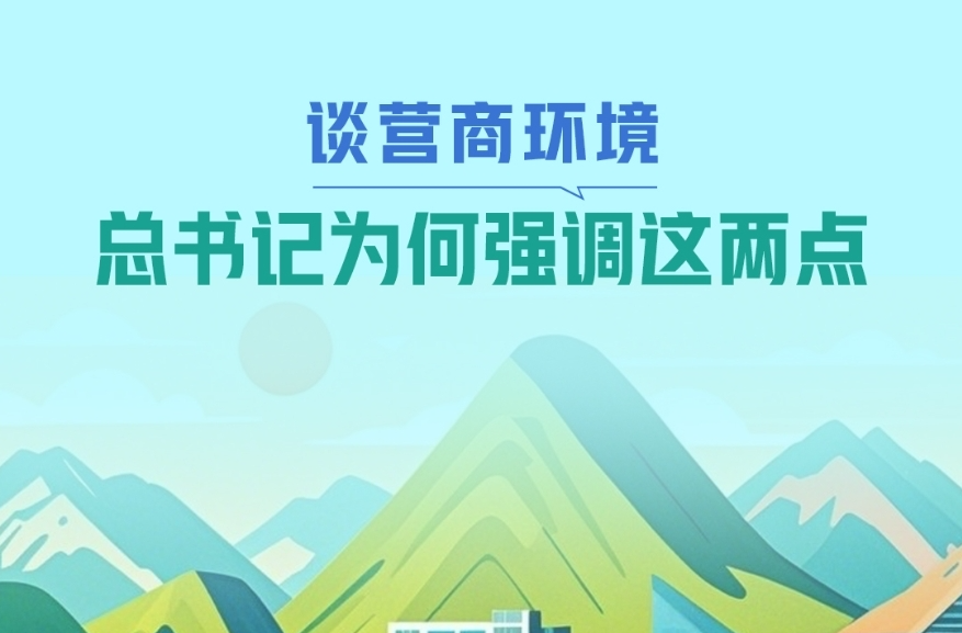 一见·谈营商环境，总书记为何强调这两点