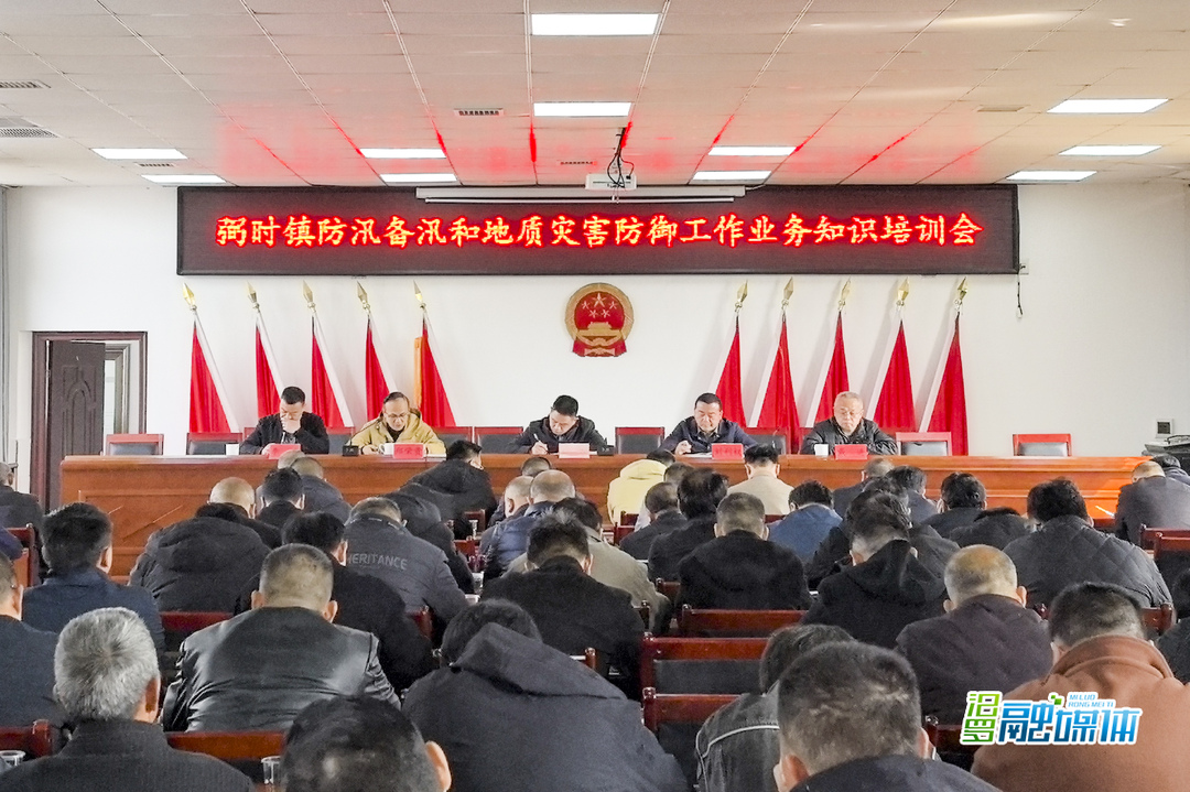 弼时镇开展防汛备汛和地质灾害防御专题培训