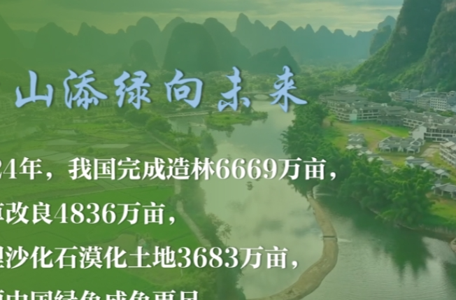 微视频｜青山添绿向未来