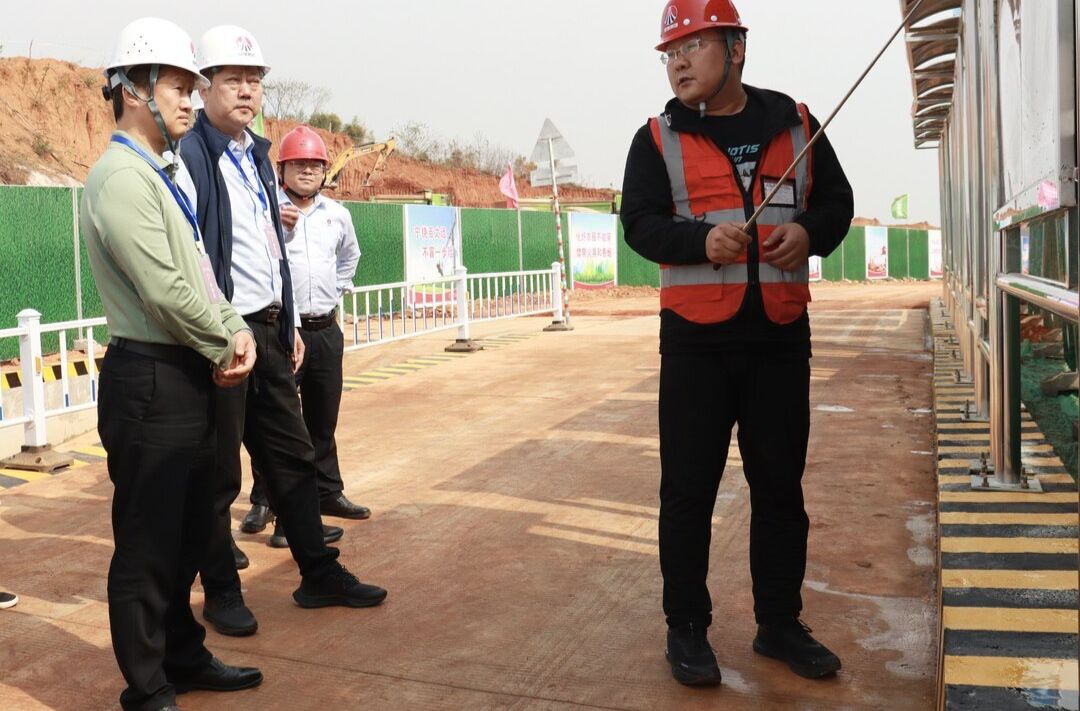 林恒求调研督导重点项目建设工作