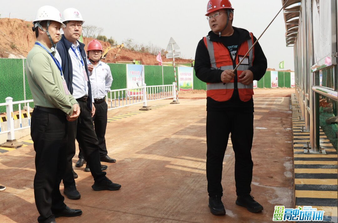 林恒求调研督导重点项目建设工作