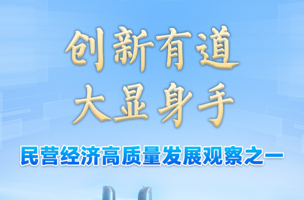 习近平总书记关切事｜创新有道，大显身手——民营经济高质量发展观察之一