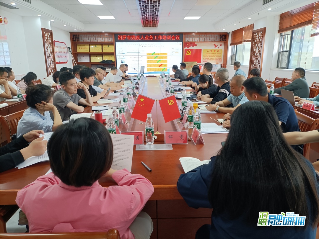 汨罗市2025年残疾人业务工作培训会议召开