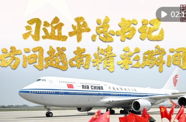 视频画报｜习近平总书记访问越南精彩瞬间