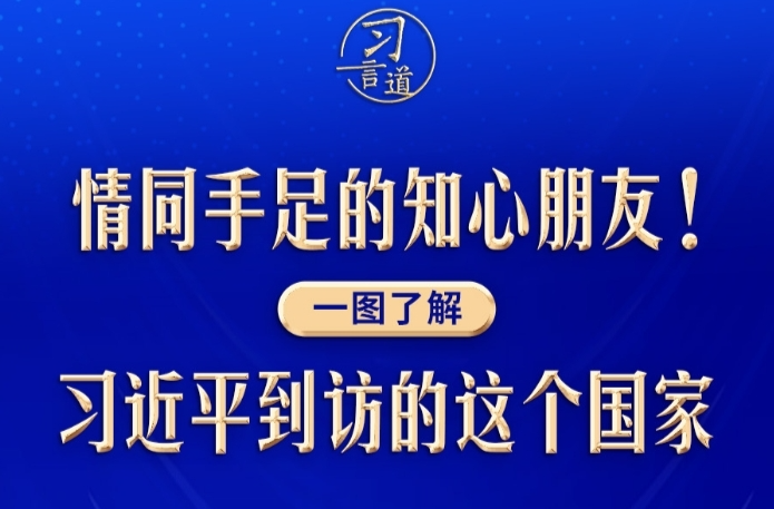 习言道丨情同手足的知心朋友！一图了解习近平到访的这个国家