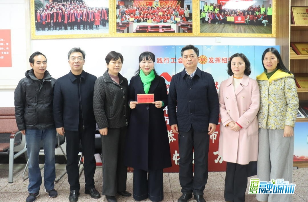 岳阳市人大常委会副主任赵岳平来汨罗慰问第十批全国岗位学雷锋标兵徐金娥