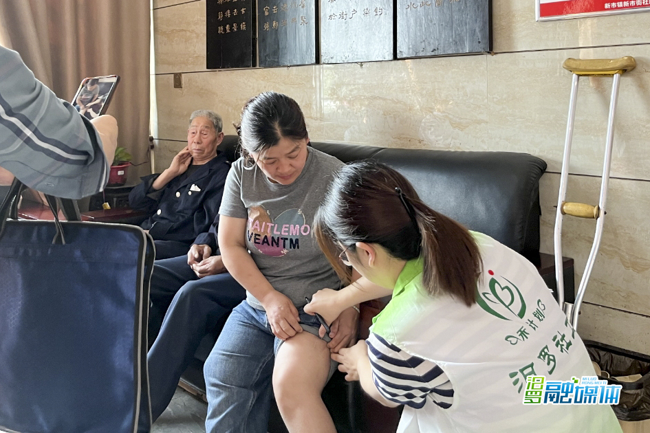 新市街道：评残服务入户行  便捷服务惠民生