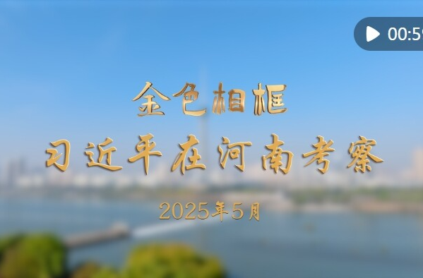 金色相框｜习近平在河南考察