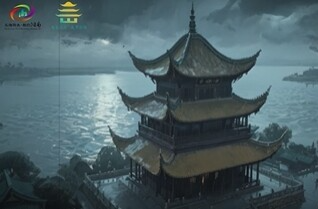第四届湖南旅游发展大会丨【“我心中的岳阳楼”AIGC大赛 - 铜奖作品】39年前的新榫咬合旧卯，修补的不止是古建——还是盛唐的雨、北宋的风，还有那匠人掌心叠起的山河对话。