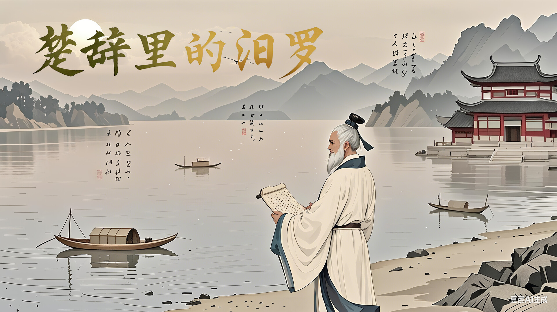 楚辞里的汨罗（4）｜现在的屈子祠是最初的屈子祠吗？