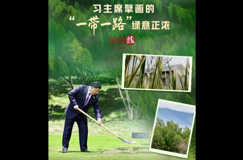 经纬线 · 当风吹过阿斯塔纳，习主席擘画的“一带一路”绿意正浓