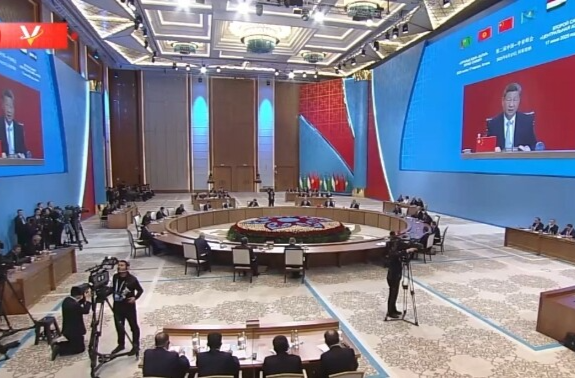 独家视频丨习近平出席第二届中国－中亚峰会