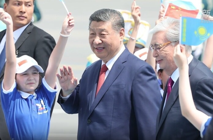 视频画报｜习近平主席到访，哈萨克斯坦盛情欢迎