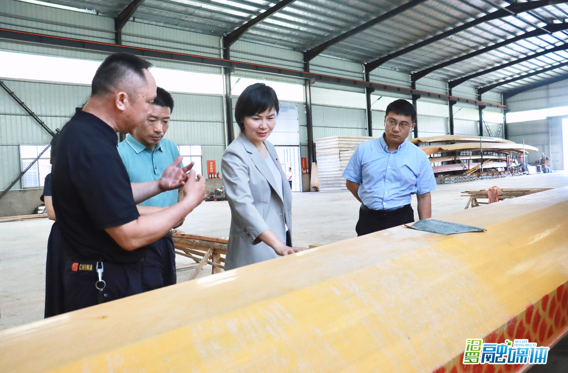 湖北省沙洋县考察组来汨罗考察文旅产业工作