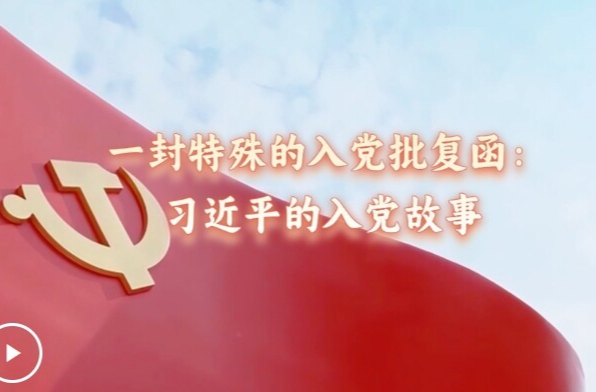 追光的你丨一封特殊的入党批复函：习近平的入党故事