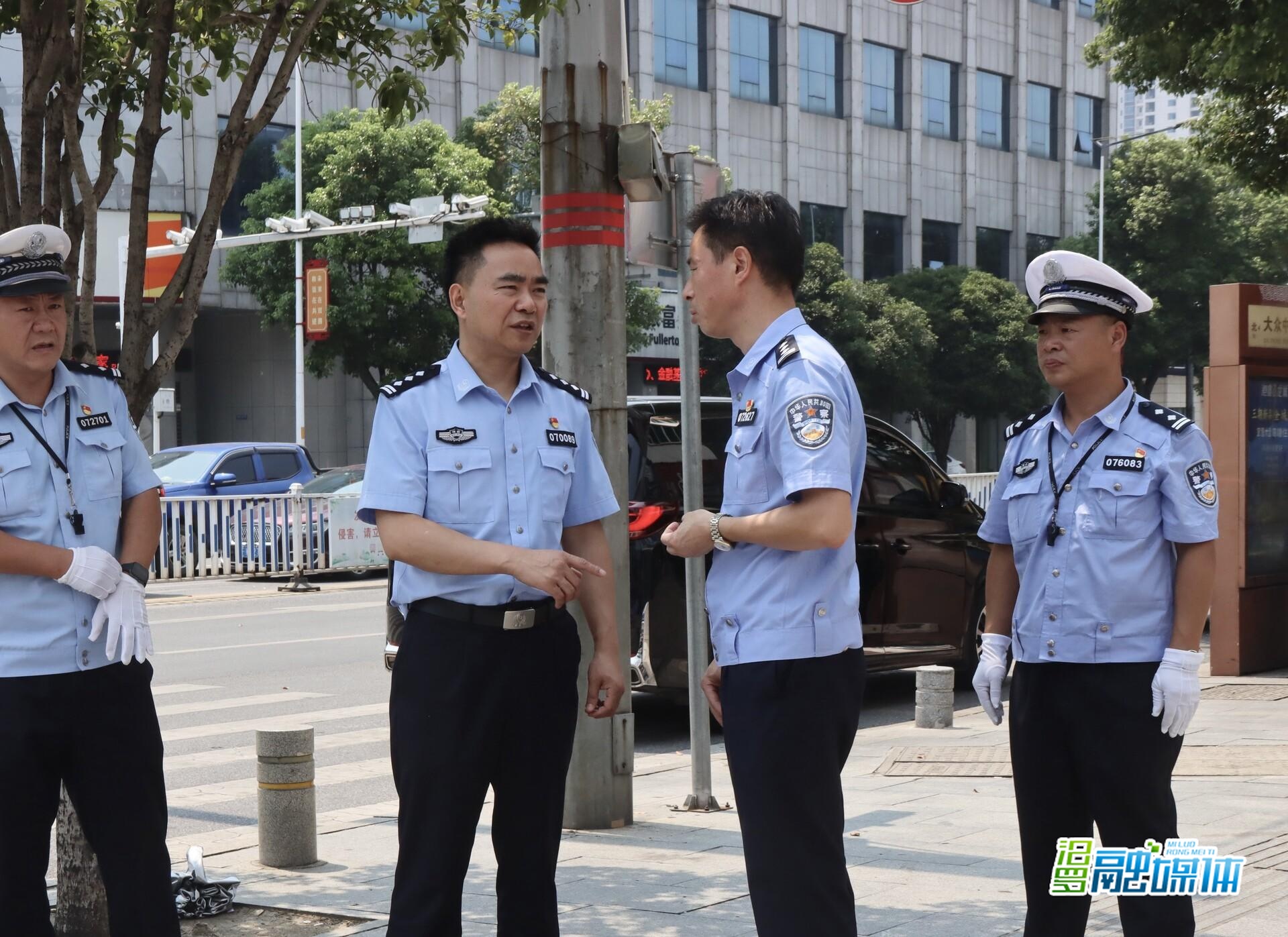 高温“烤”验下，汨罗公安为一线民警送上“清凉礼包”