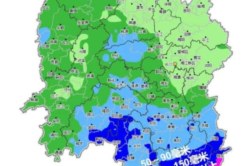 汛情提醒！局地大暴雨！台风“丹娜丝”今晚影响湖南