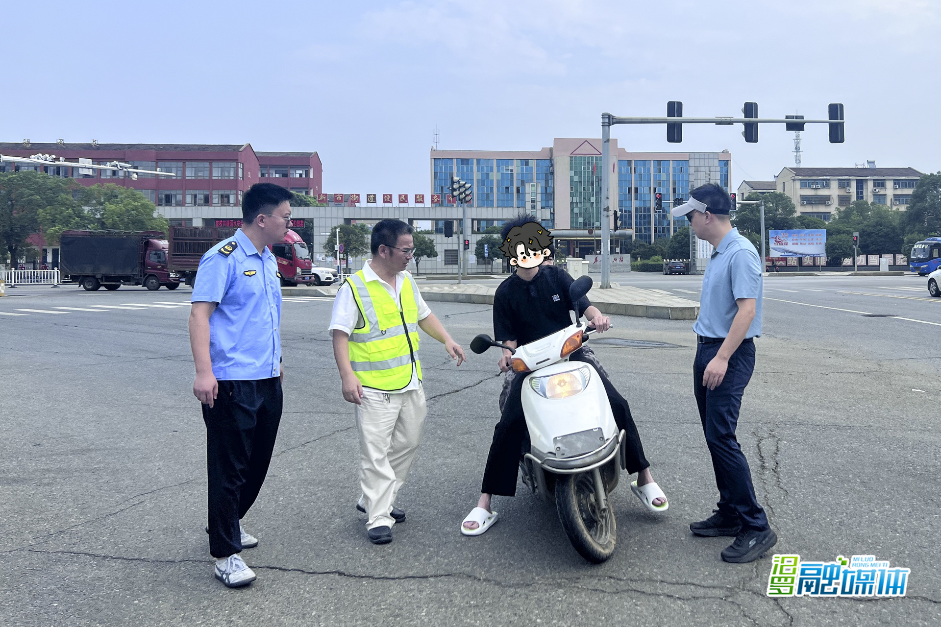 重拳整治交通违法！新市街道开展“百日攻坚”联合执法行动