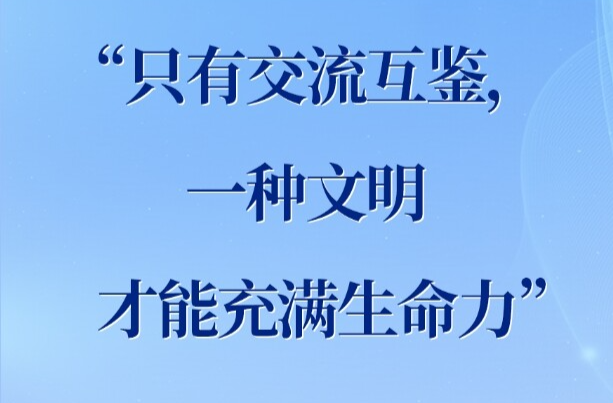 学习手记｜“只有交流互鉴，一种文明才能充满生命力”