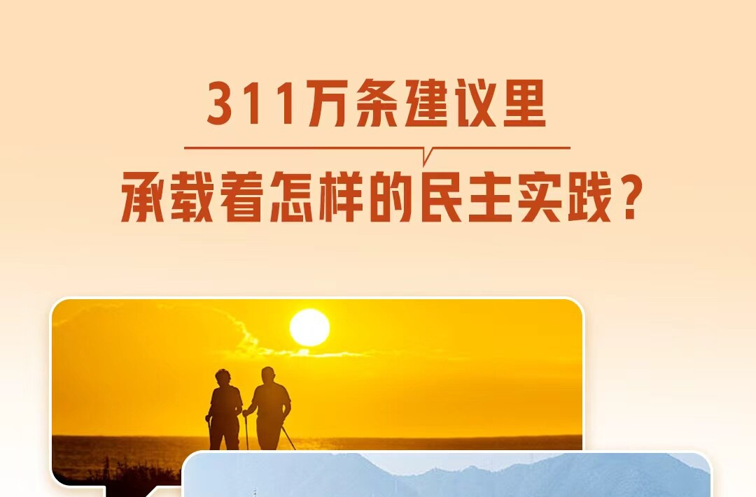 一见·311万条建议里，承载着怎样的民主实践？