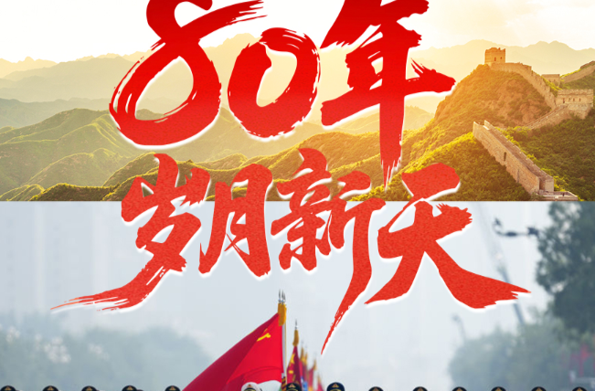 学习·知行丨80年，岁月新天