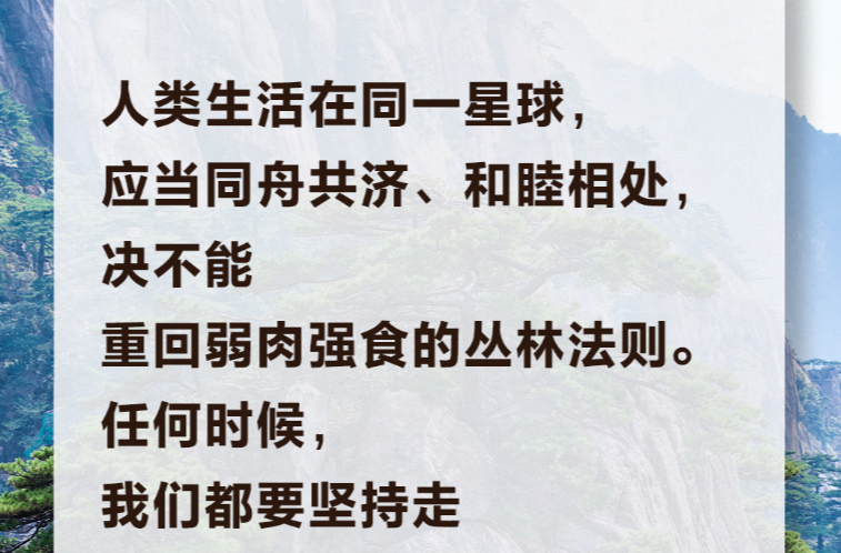 习言道｜和平、发展、合作、共赢的时代潮流不可阻挡