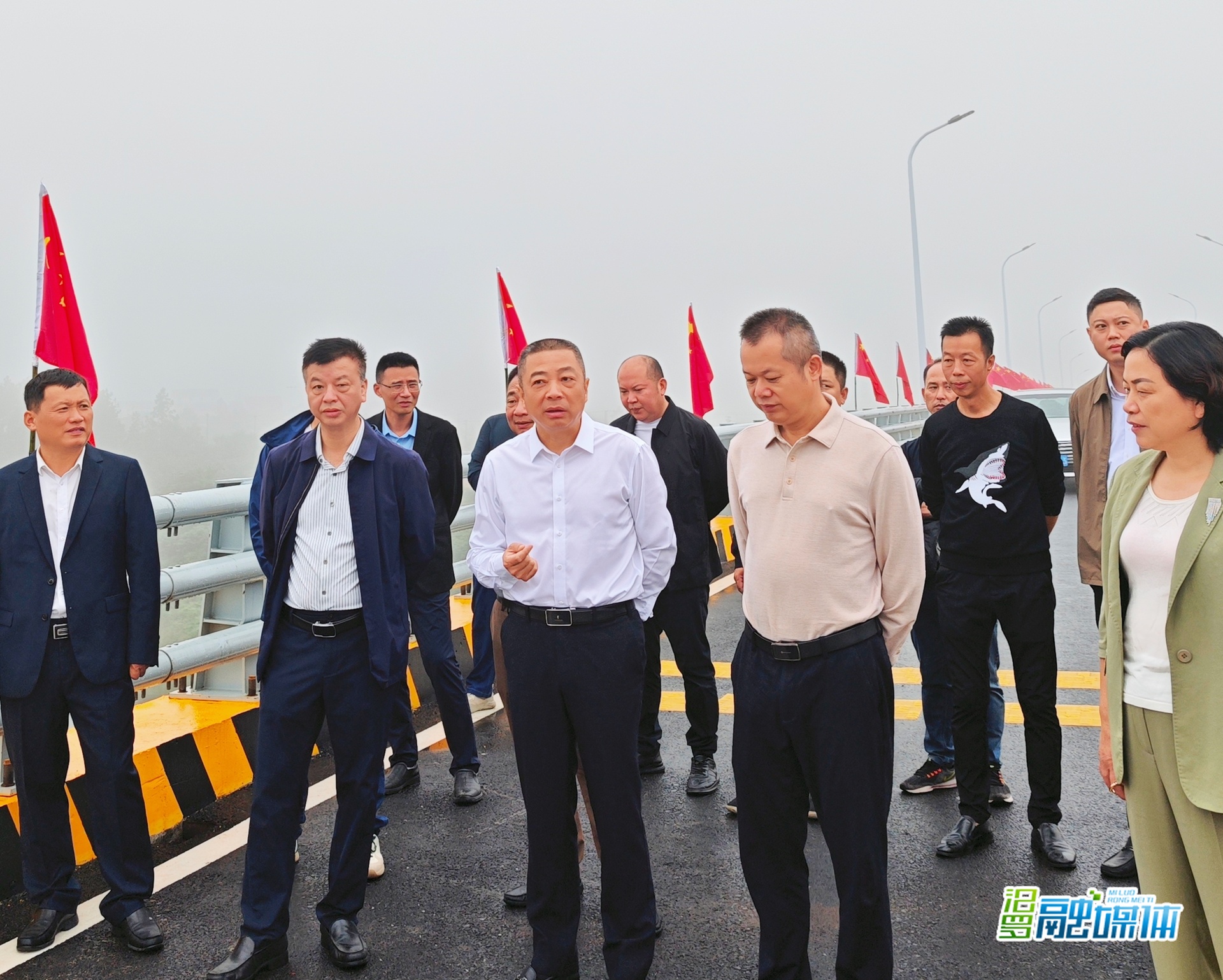 新长乐大桥通车在即，朱平波现场调研交通安全工作