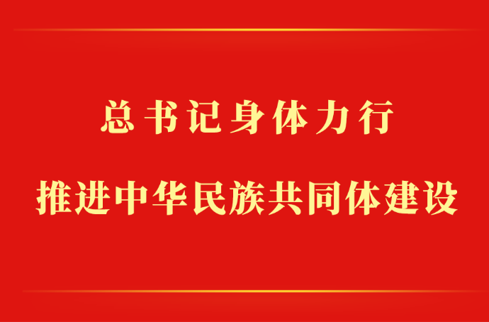 第一观察｜总书记身体力行推进中华民族共同体建设