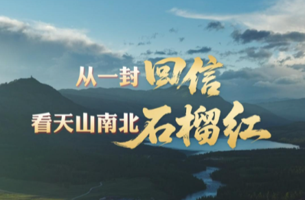 壹视界·微纪录片 | 从一封回信，看天山南北石榴红