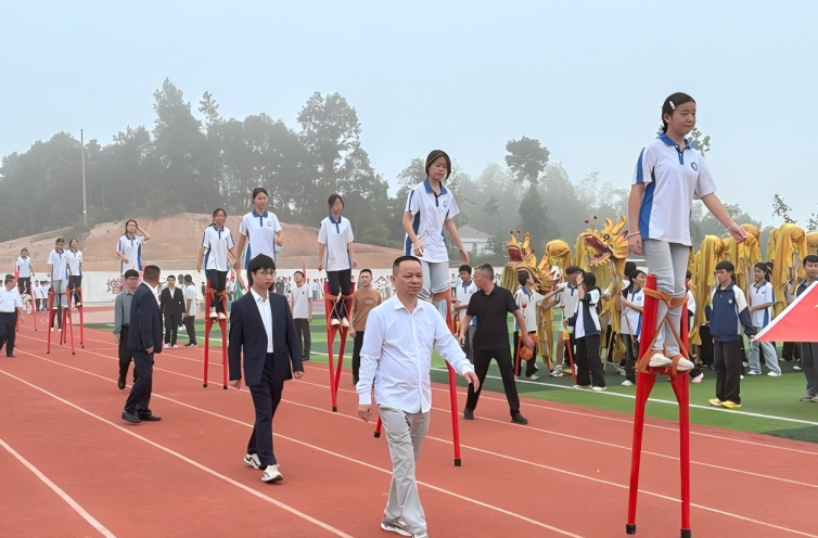 长乐中学举办第40届田径运动会