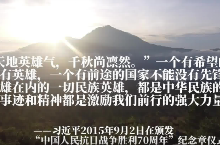 追光的你|一切民族英雄都是中华民族的脊梁
